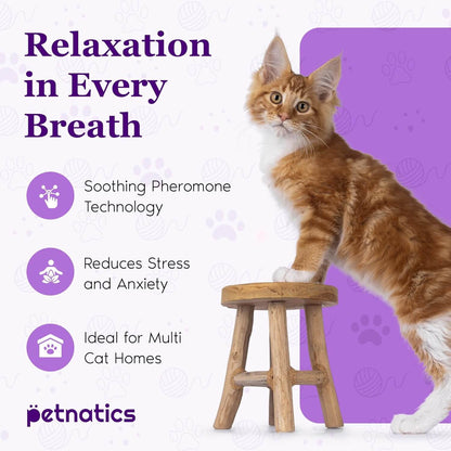 Purrfect Cat Calming Diffuser Kit with 2 Refills