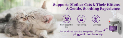 Purrfect Cat Calming Diffuser Kit with 2 Refills